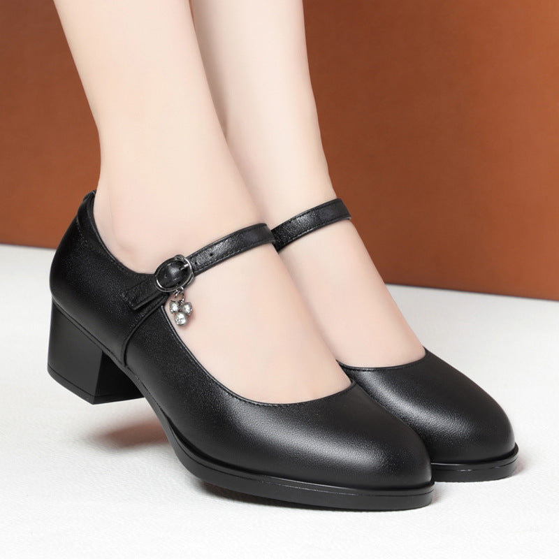 Fashion Genuine Mid Platform Cheongsam Catwalk Casual Shoes