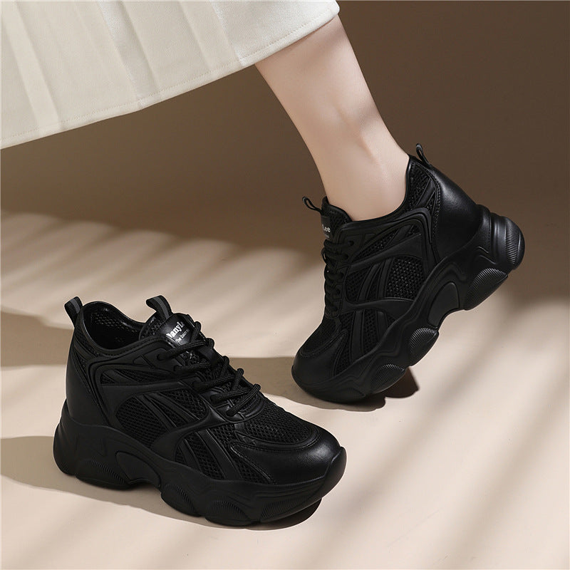 Women's Dad Mesh Running Lightweight Breathable Sports Sneakers