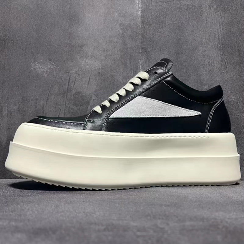 Men's Height Increasing Platform Plus Size Board Sneakers