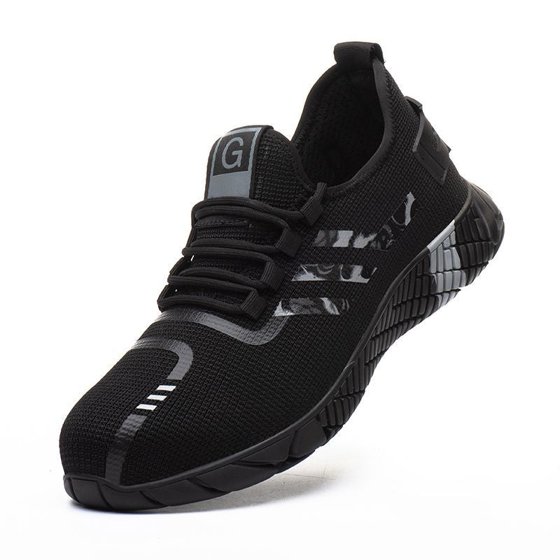 Men's Toe Cap Comfortable Soft Bottom Increase Building Men's Canvas Shoes