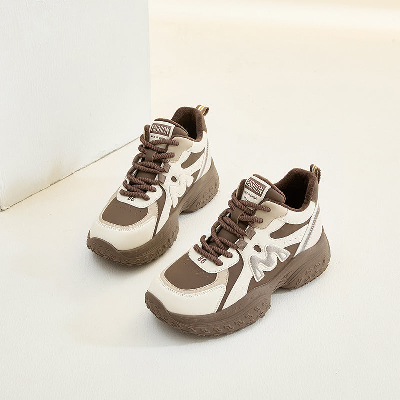 Women's Large Size Dad Feet Small Winter Men's Shoes
