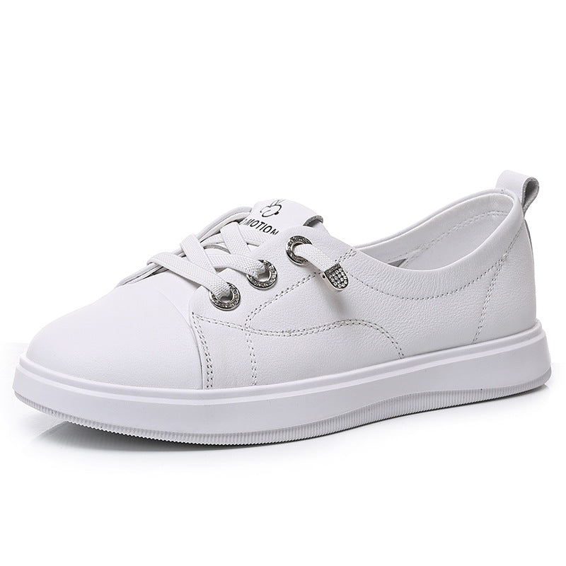 Women's First Layer Cowhide Easy Wear Summer Genuine Casual Shoes