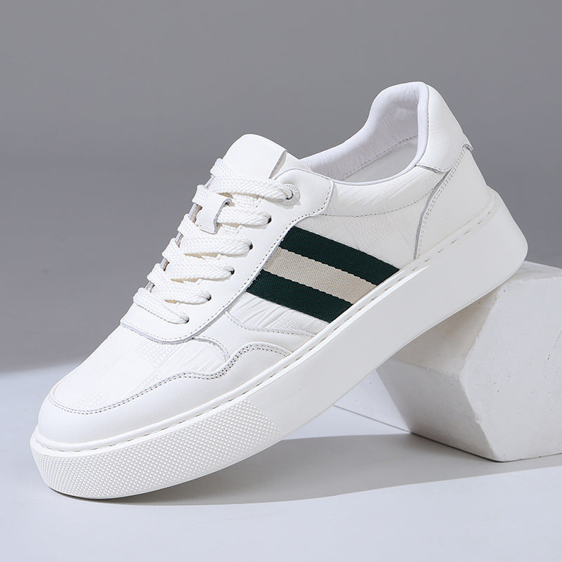 Men's Spring Fashionable Sports Soft Back Thick Men's Board Shoes