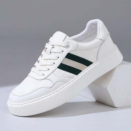 Men's Spring Fashionable Sports Soft Back Thick Men's Board Shoes
