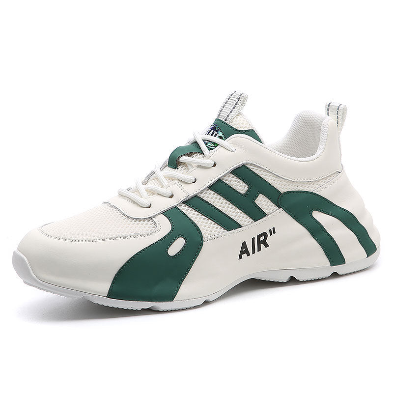 Men's Autumn Mesh Surface Platform Height Increasing Bag Casual Shoes