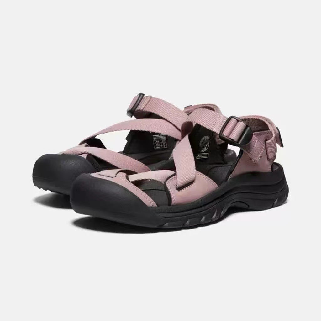 Outdoor Leisure Campsite Upstream Unisex Breathable Retro Flat Sandals