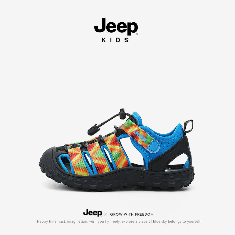Children's Summer Wading River Tracing Closed Toe Kid's Sandals