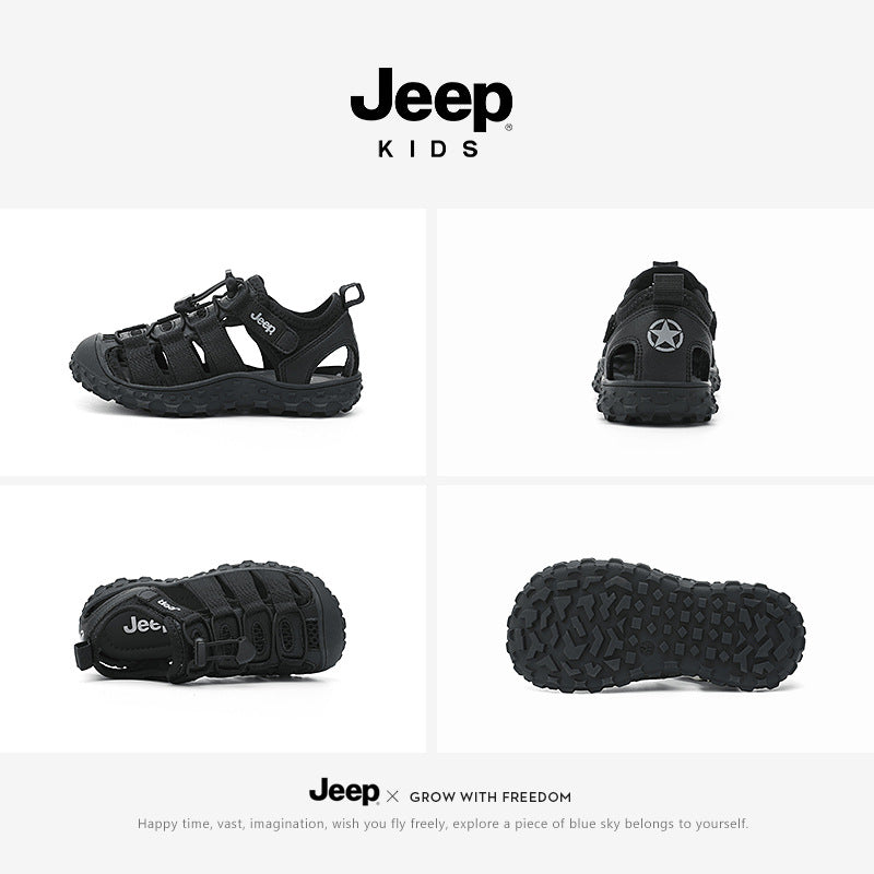 Children's Summer Wading River Tracing Closed Toe Kid's Sandals
