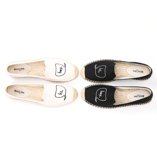 Women's Fashion Statement Temperament Fisherman Slip-on Thick Casual Shoes