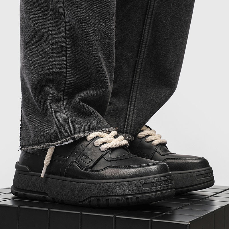 Height Increasing Leisure Design National Fashion Skateboard Men's Board Shoes