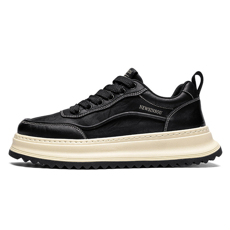 Men's Springtide Thick-soled Heighten Soft Bottom Sports Men's Board Shoes