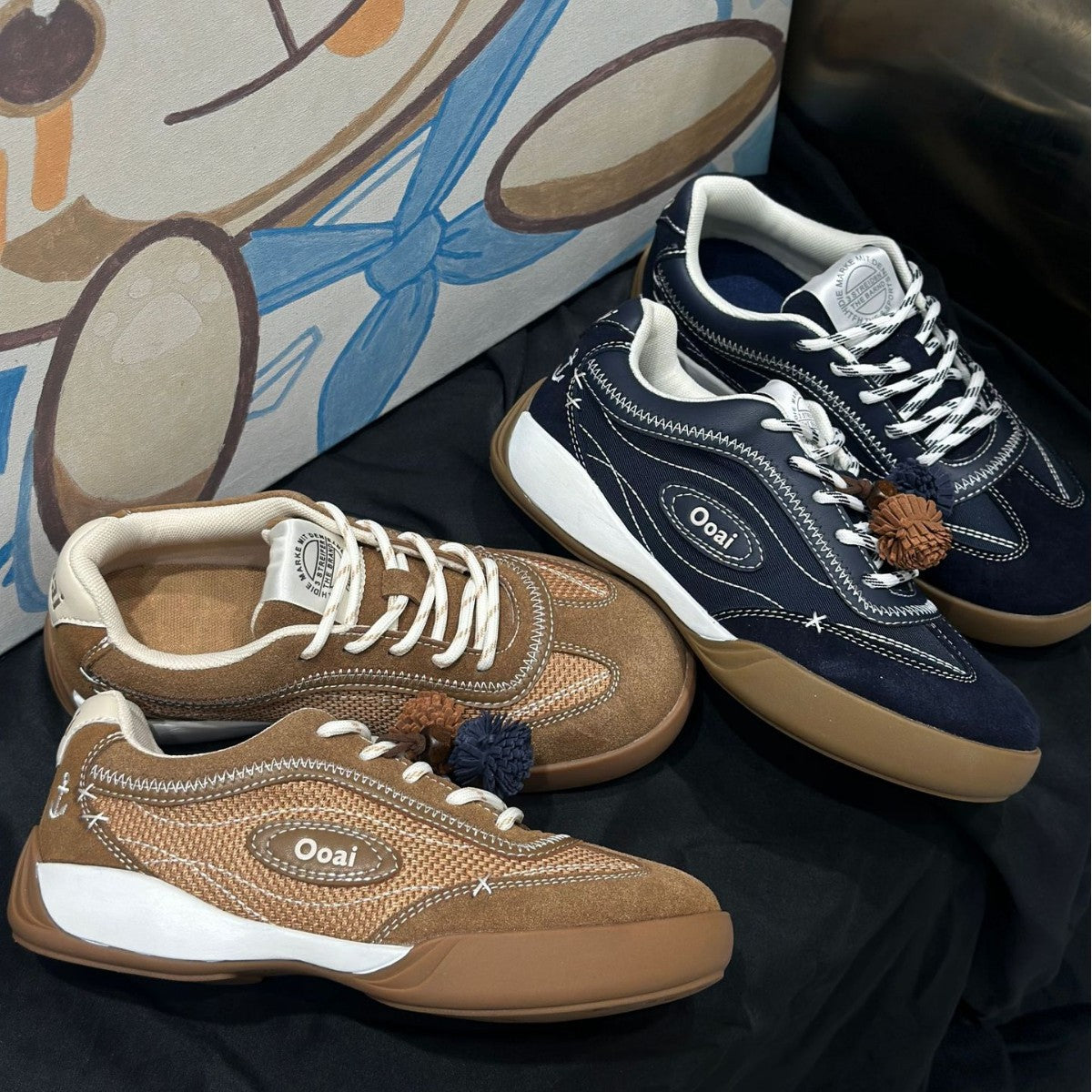 Women's Spruce Oak Ballet Training Fashion Commuter Retro Women's Board Shoes