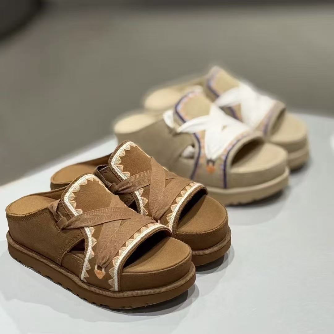 Women's Summer Outer Wear Height Increasing Seaside Platform Sandals