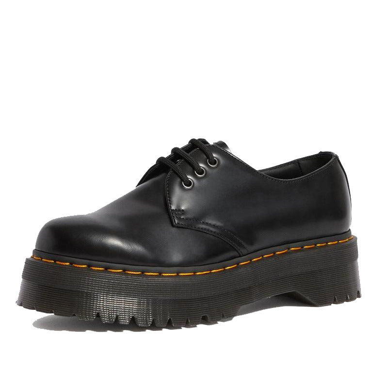 Women's Platform Martin Pumps Genuine Stitching Women's Casual Shoes