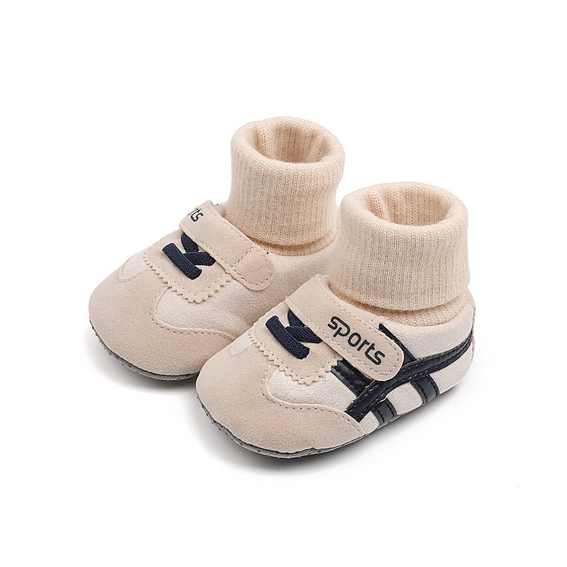 Beautiful Ankle Tight Thickened Fleece-lined Born Kid's Shoes