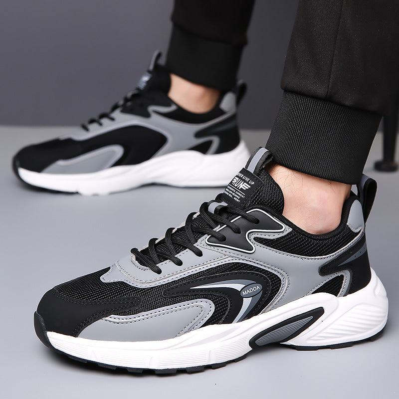 Slouchy Men's Breathable Wearable Deodorant Running Sneakers