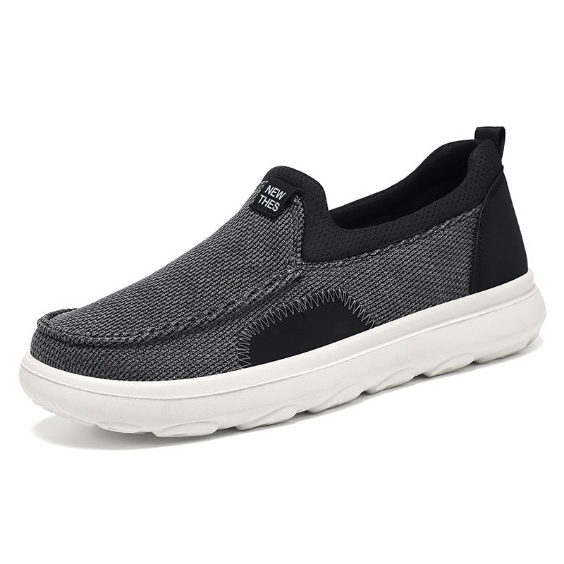 Men's Live Broadcast Fashion Dad Slip-on Old Men's Shoes