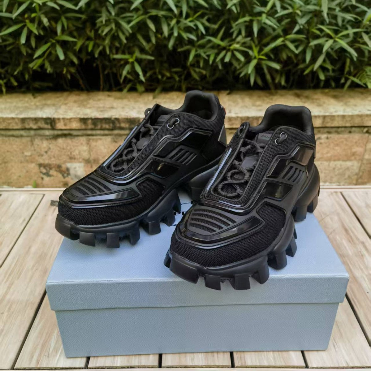 Women's & Men's Sports Cowhide Platform Height Increasing Serrated Men's Casual Shoes