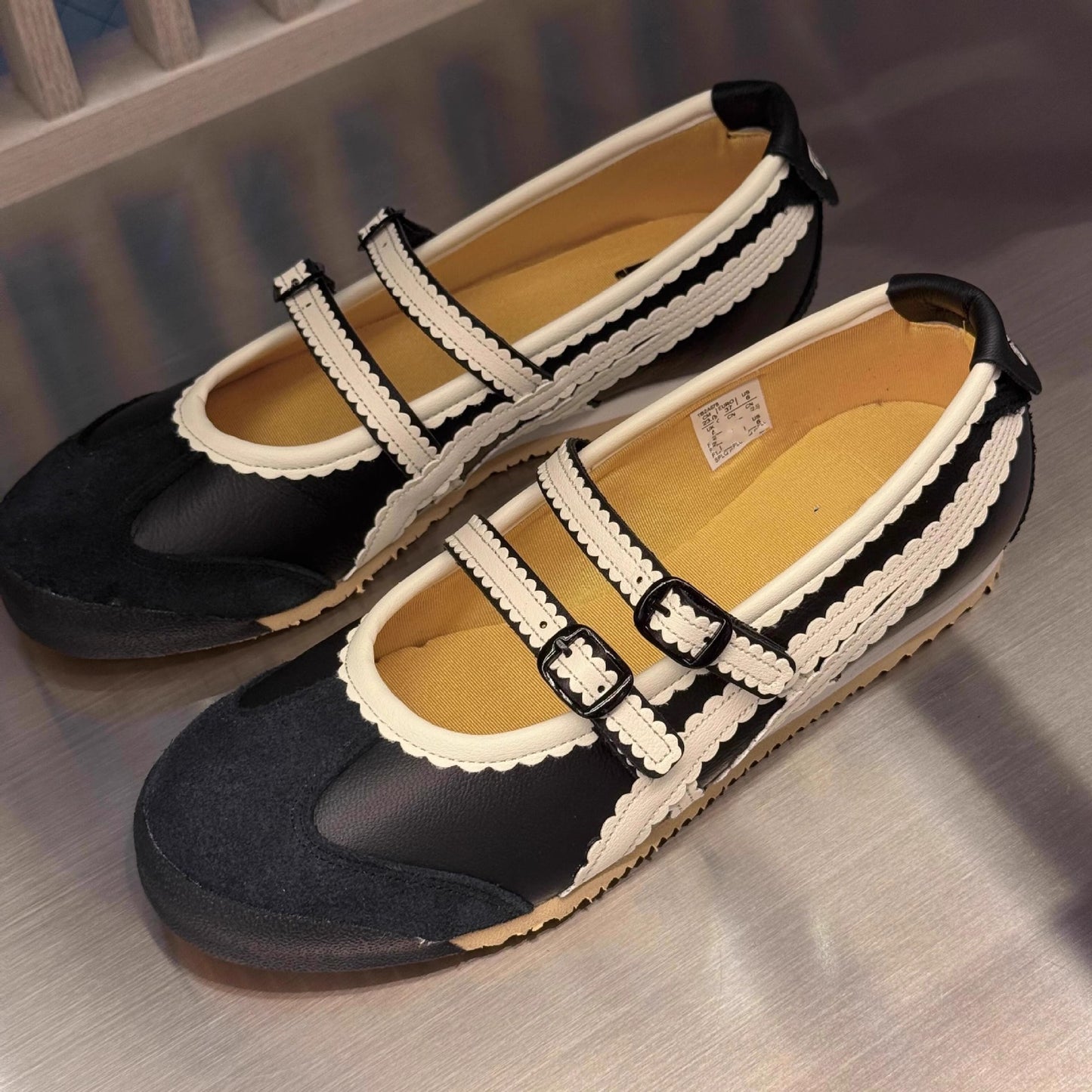 Women's Sheepskin Version Style With Flat Bottom Ballet Low-cut Mary Women's Fashion Shoes
