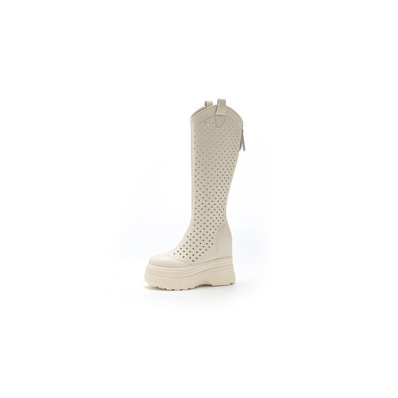 Women's Little Princess Patent Thin Long Mesh Heels