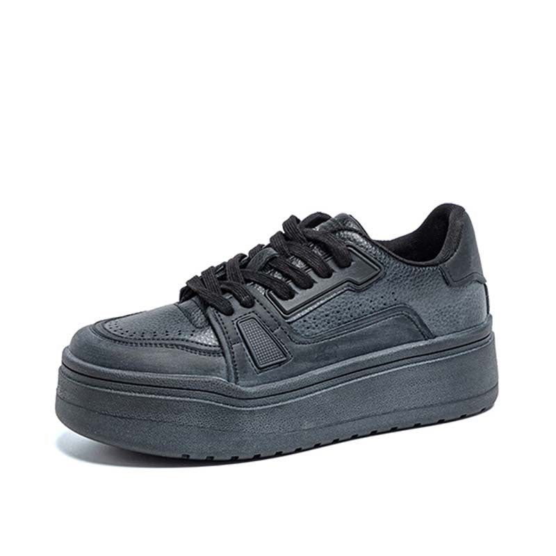 Women's White For Spring Thick-soled Sports Skate Women's Board Shoes