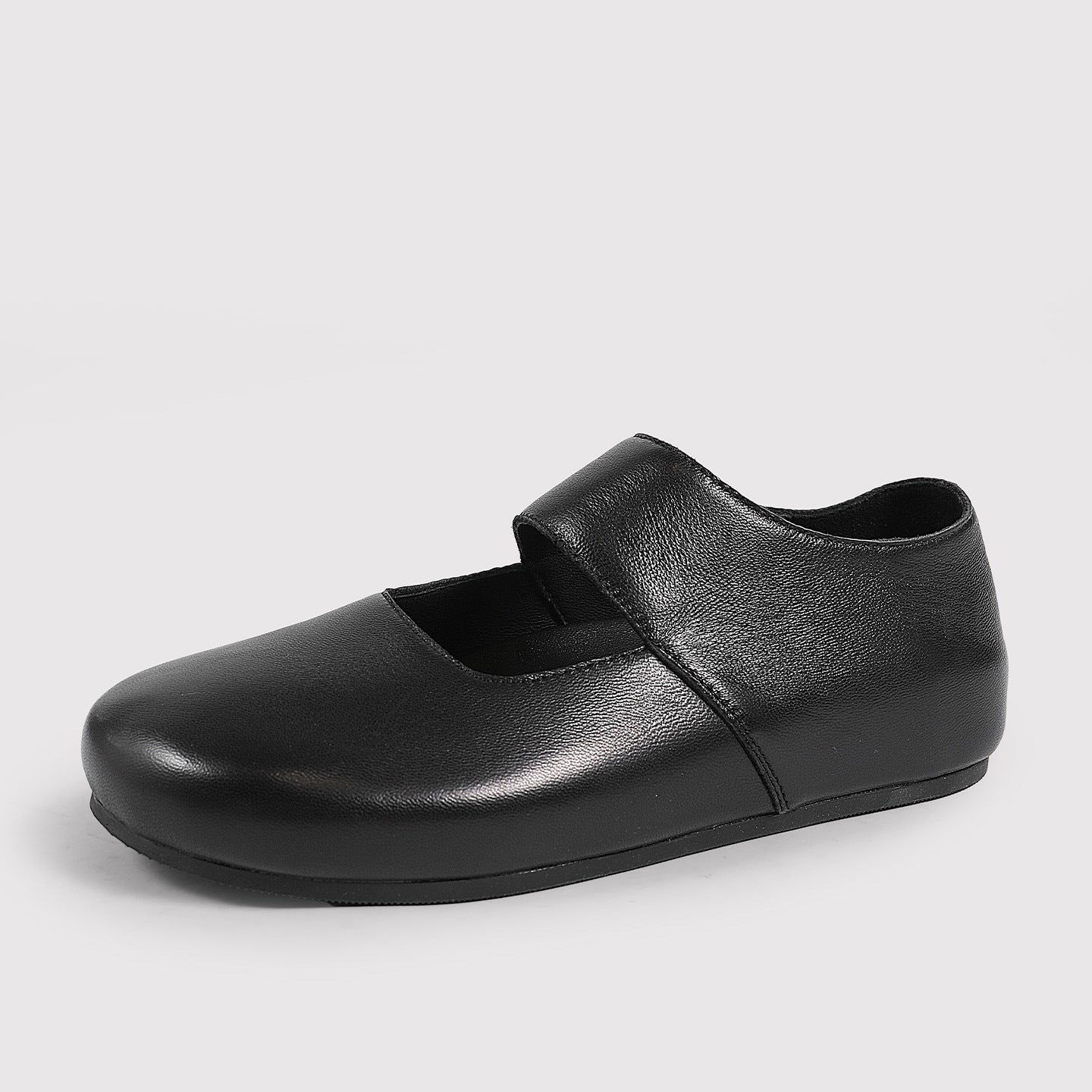 Women's Sheepskin Version Thick-soled Retro Slip-on Simple Women's Fashion Shoes