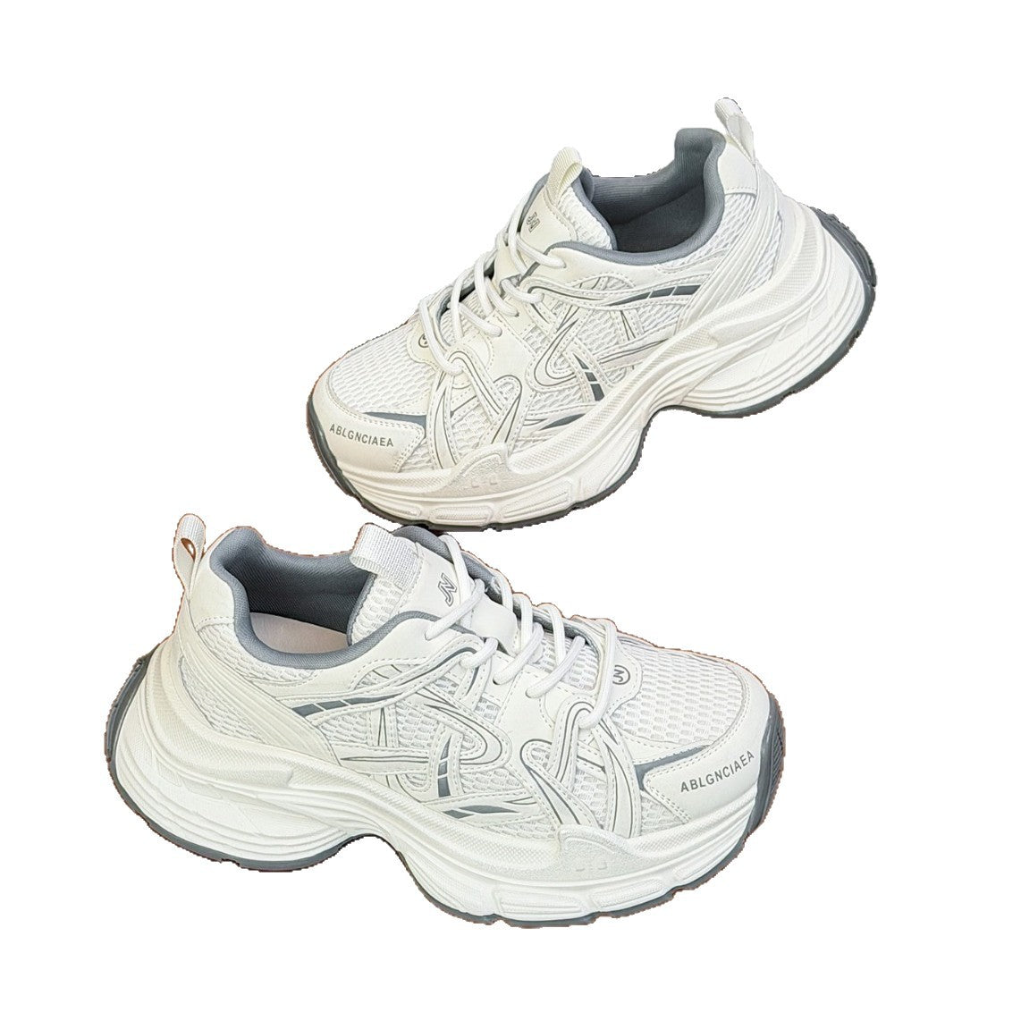 Women's Platform Dad Early Autumn Portable Height Women's Sports Shoes