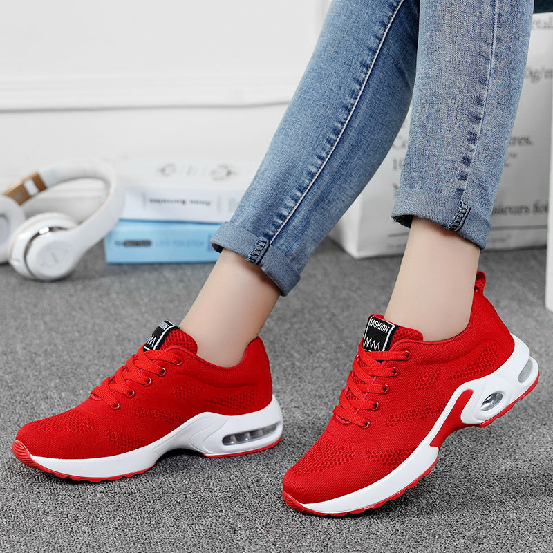 Plus Size Female Air Cushion Running Casual Shoes