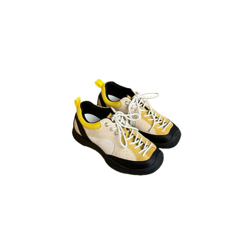 Women's Outdoor Retro Hiking Spring Platform Lightweight Women's Sports Shoes