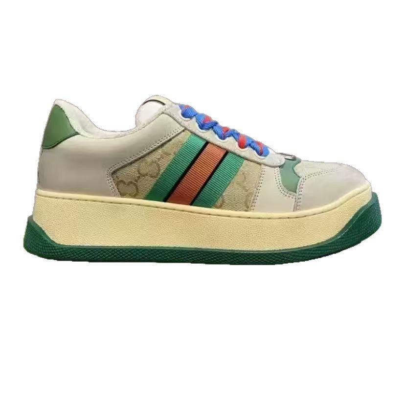 Women's Little Chubby Thick Bottom Golden Goose Sports Lace Up Dirty Women's Casual Shoes