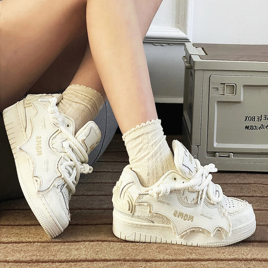 Women's & Men's Knight Bat Bread National Tide Street Sneakers