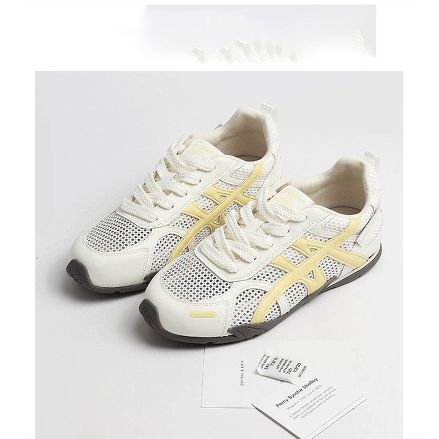 Women's Cowhide Ballet Training White Flat Lightweight Women's Sports Shoes