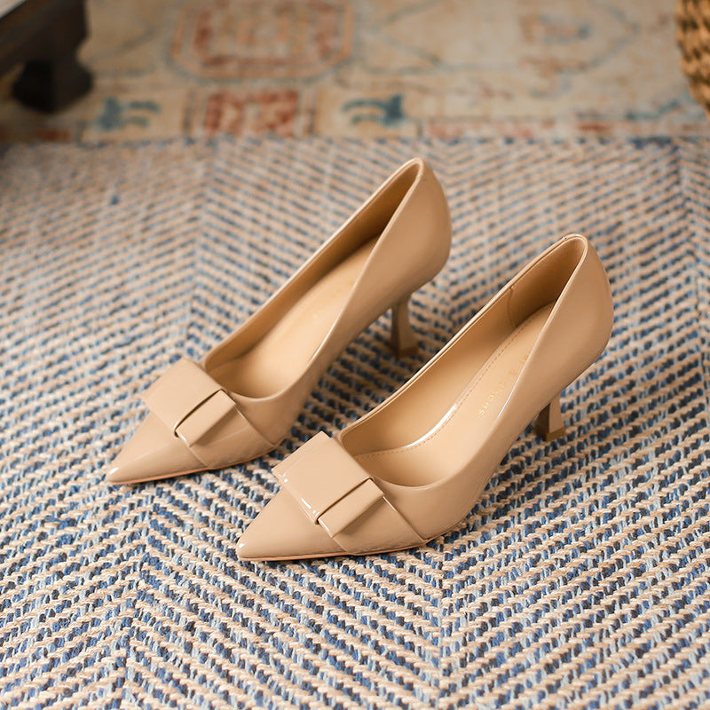 Women's Stiletto High Autumn French Commuter Banquet Women's Fashion Shoes