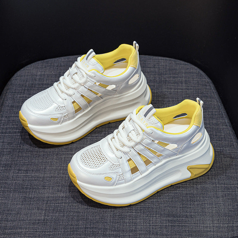 Women's Roman Style Breathable Platform Height Increasing Casual Shoes