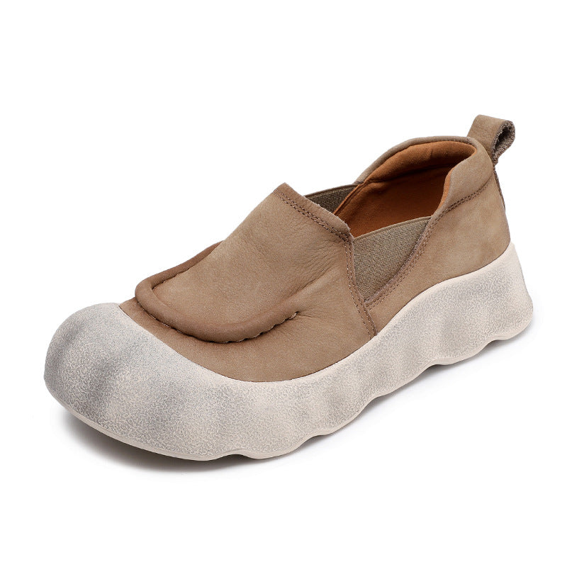 Women's Soft Bottom Retro Spring Pedal Ugly Casual Shoes