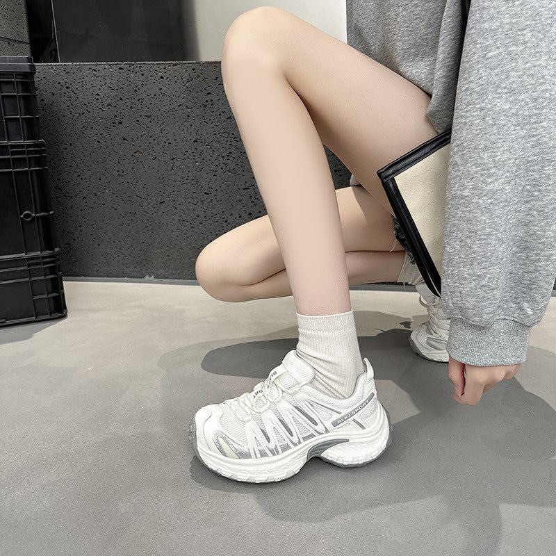 Women's Increasing Lightweight Platform Fashionable Breathable Dad Women's Sports Shoes