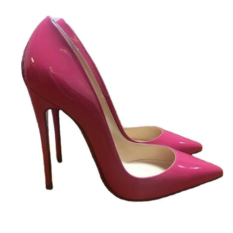 Women's Sexy Nightclub Large Size Pointed High Stiletto Women's Fashion Shoes
