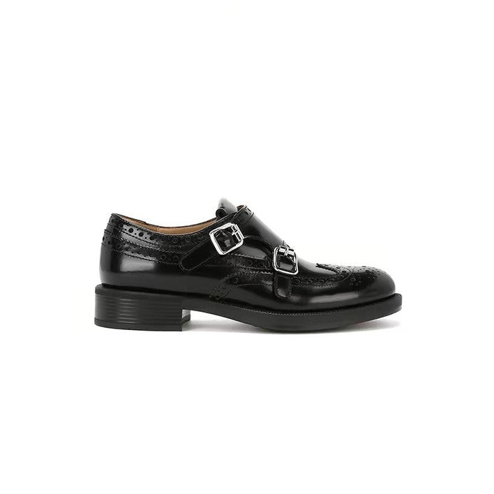 Women's Height Increasing Insole British Style Carved Women's Shoes
