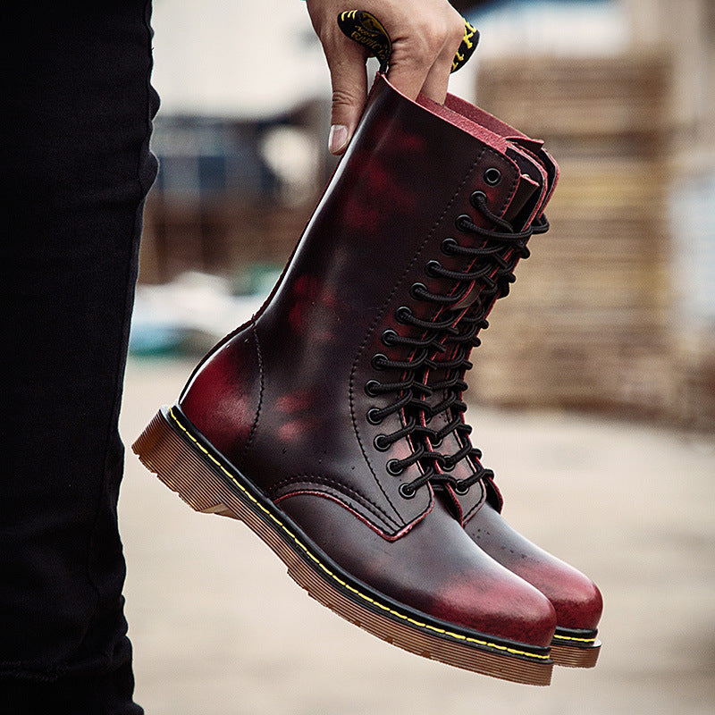 Plus Size Couple Fashion Wellingtons Summer Outdoor Boots
