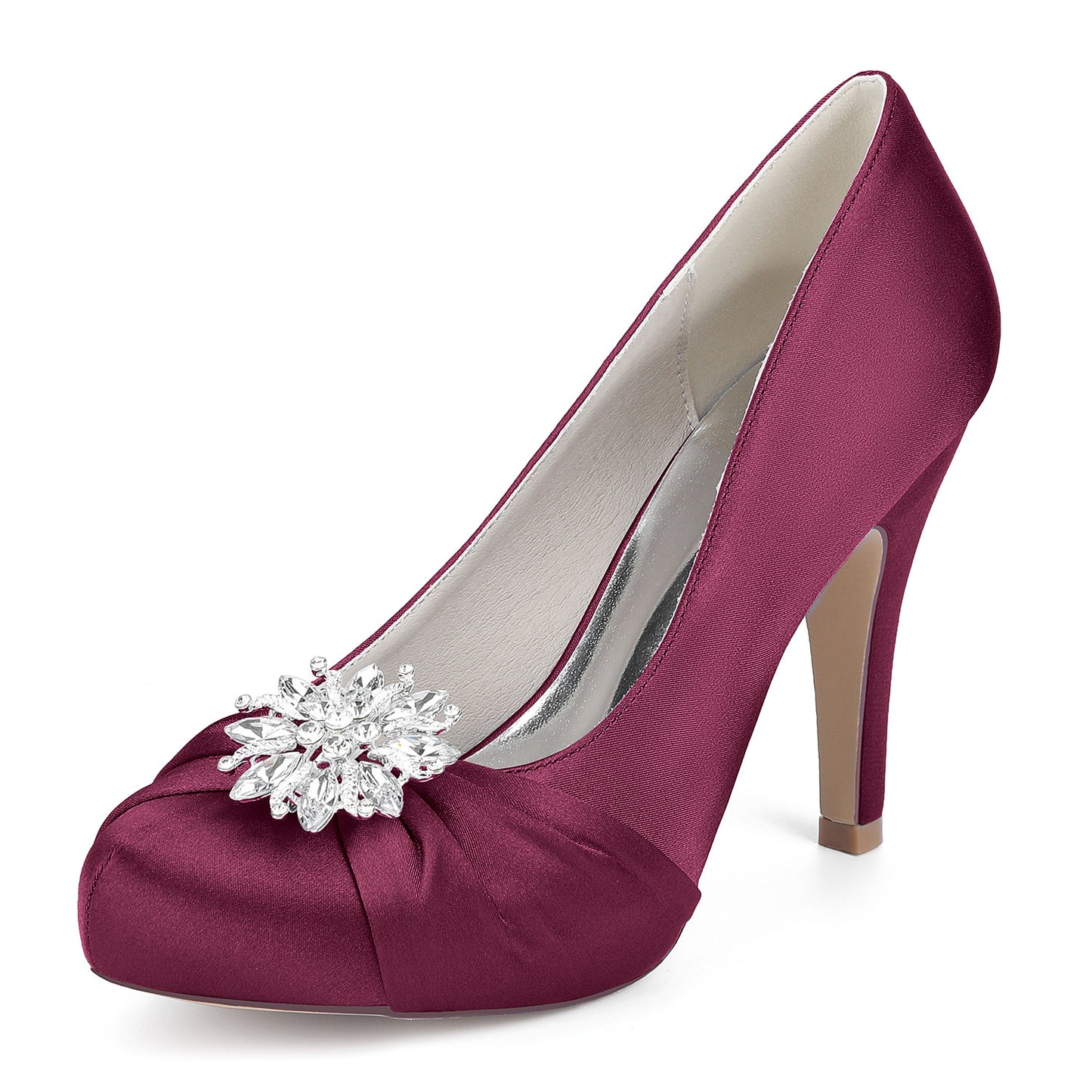 Women's High Waterproof Platform Round Head Shallow Mouth Women's Fashion Shoes