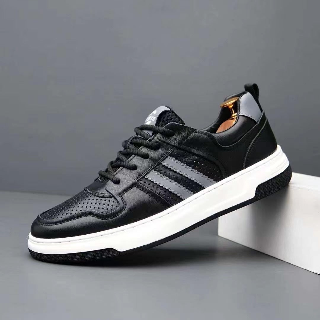 Men's Summer Stylish White Mesh Surface Hollowed Men's Shoes