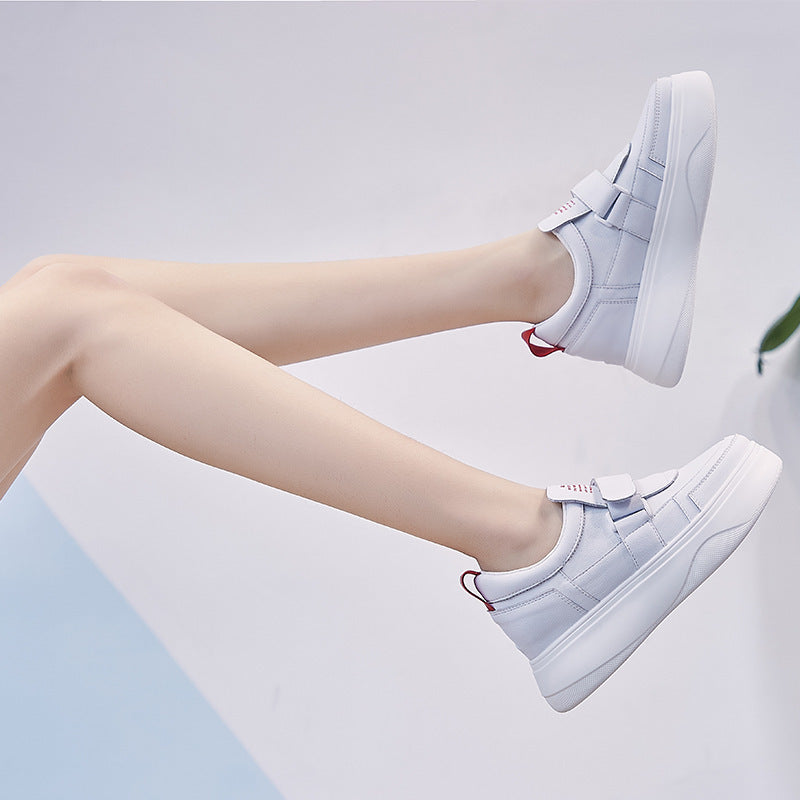 Women's Velcro Hidden White Mesh Platform Nurse Women's Casual Shoes