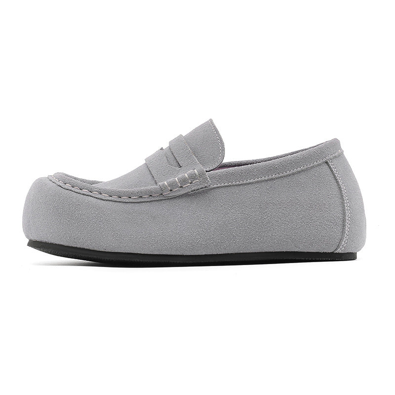Slip-on Lazy Gray Dark Coffee Khaki Olive Loafers/doug Shoes