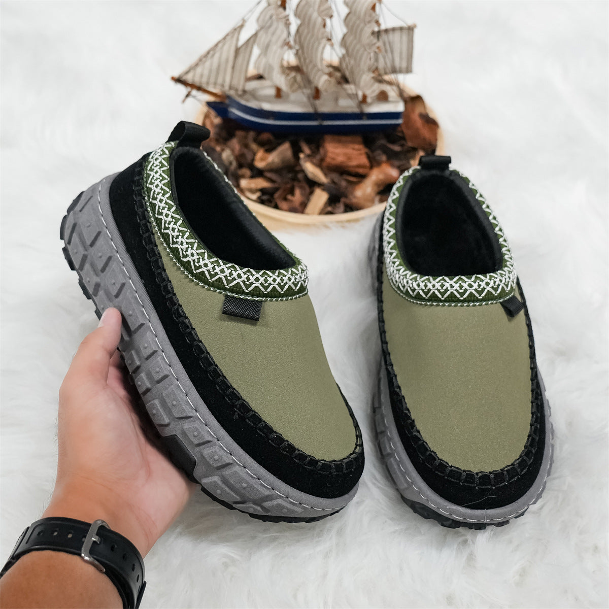 Flip-flops Height Increasing Leisure Platform Slip-on Casual Shoes