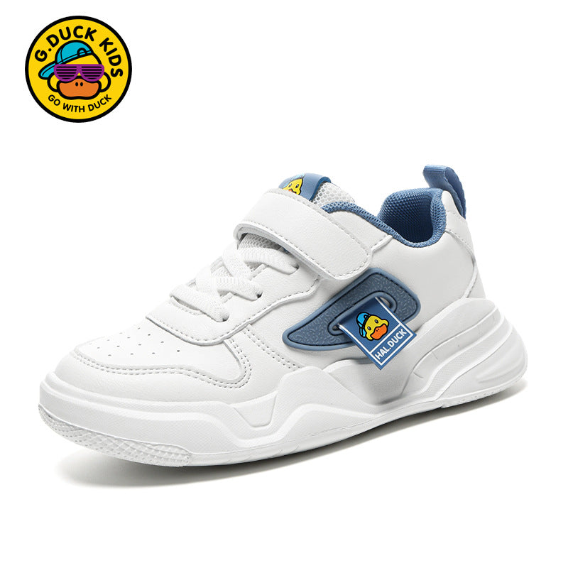 Performance Campus Small Yellow Duck Boys Leather Shoes