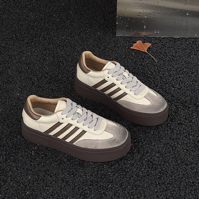 Women's Thick-soled German Training Brushed Retro Sports Casual Shoes