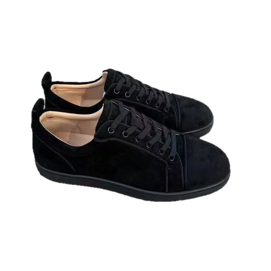 Men's Rivet Red Sole Trendy Flat Breathable Willow Ding Men's Board Shoes