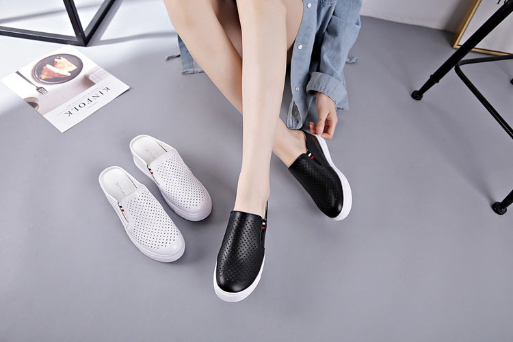Women's Toe Half Height Increasing Insole Small Slippers