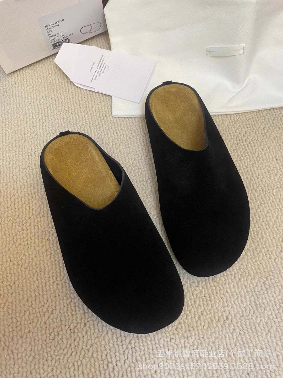 Women's & Men's Vintage Genuine Mules Flat Bottom Comfort Sandals