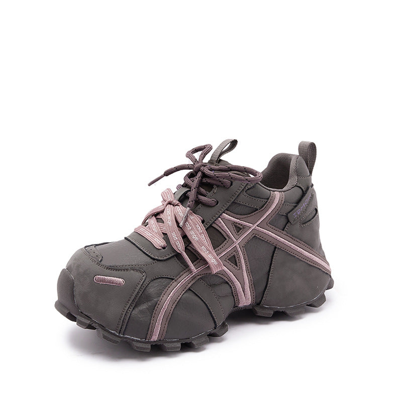 Women's Spring Dad Female Sports Platform Height Increasing Insole Women's Casual Shoes
